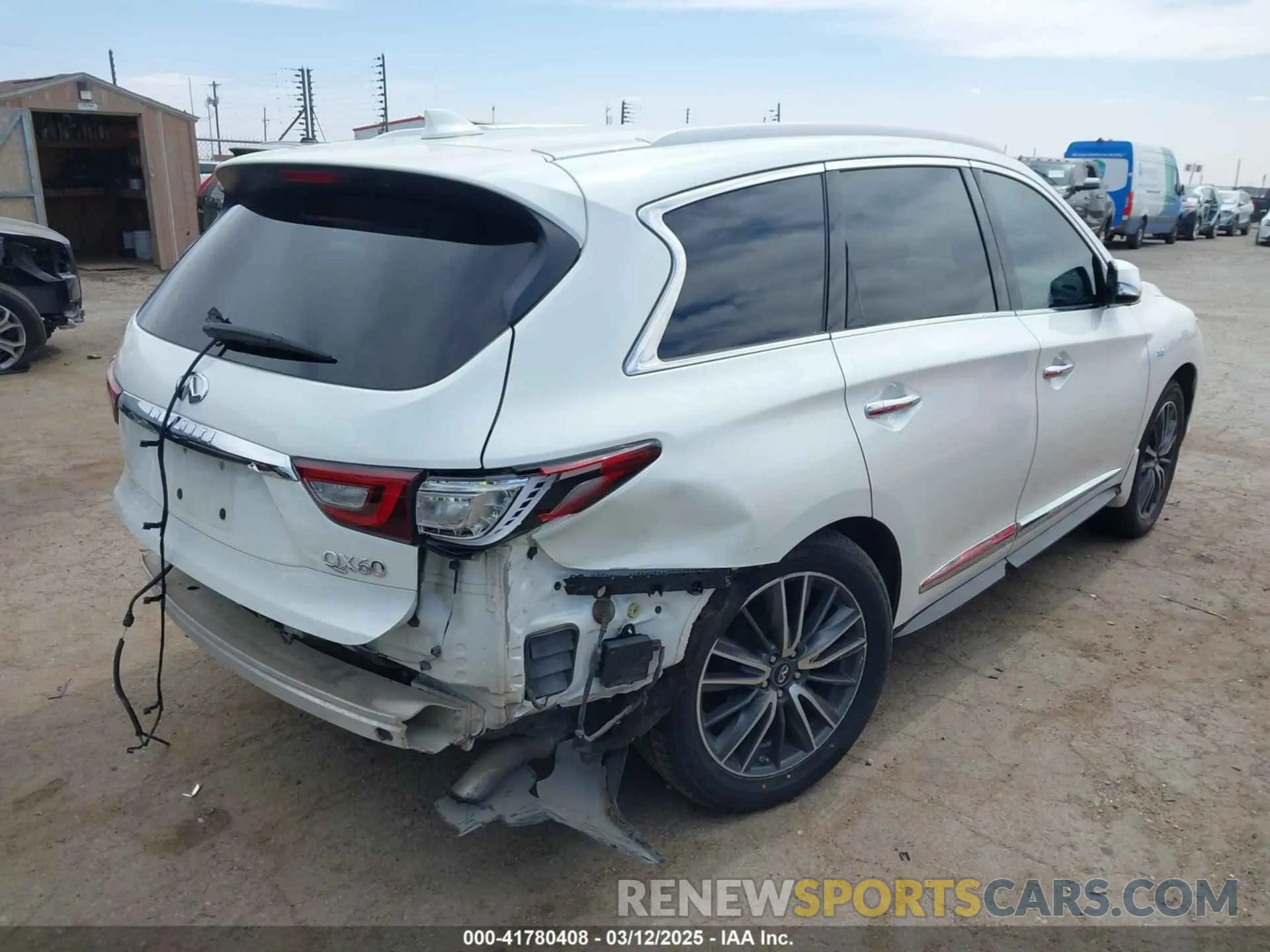 4 Photograph of a damaged car 5N1DL0MN5KC503552 INFINITI QX60 2019