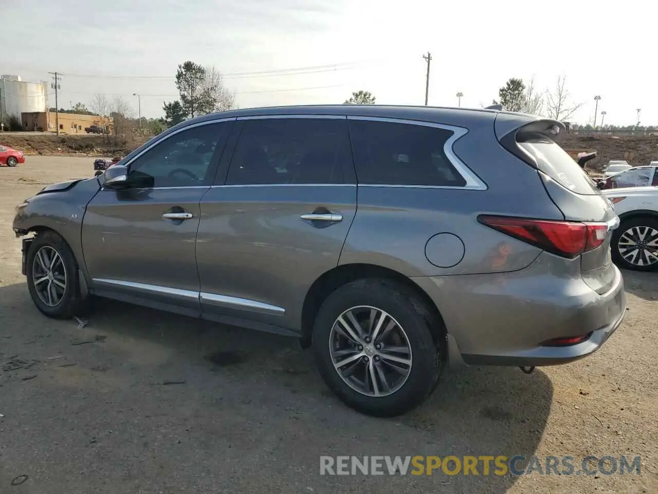 2 Photograph of a damaged car 5N1DL0MN5KC555277 INFINITI QX60 2019