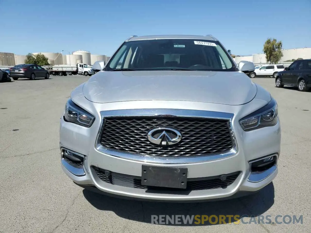 5 Photograph of a damaged car 5N1DL0MN5KC558017 INFINITI QX60 2019