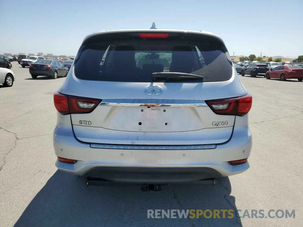 6 Photograph of a damaged car 5N1DL0MN5KC558017 INFINITI QX60 2019