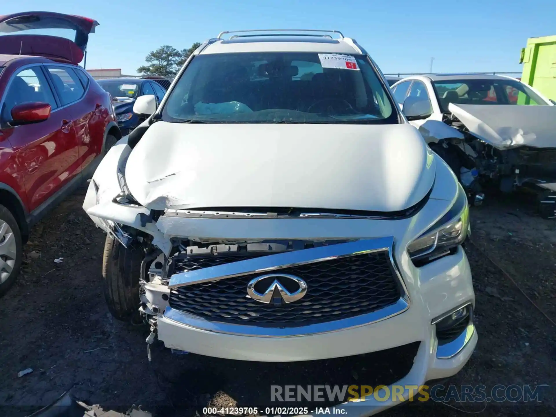 11 Photograph of a damaged car 5N1DL0MN6KC508551 INFINITI QX60 2019