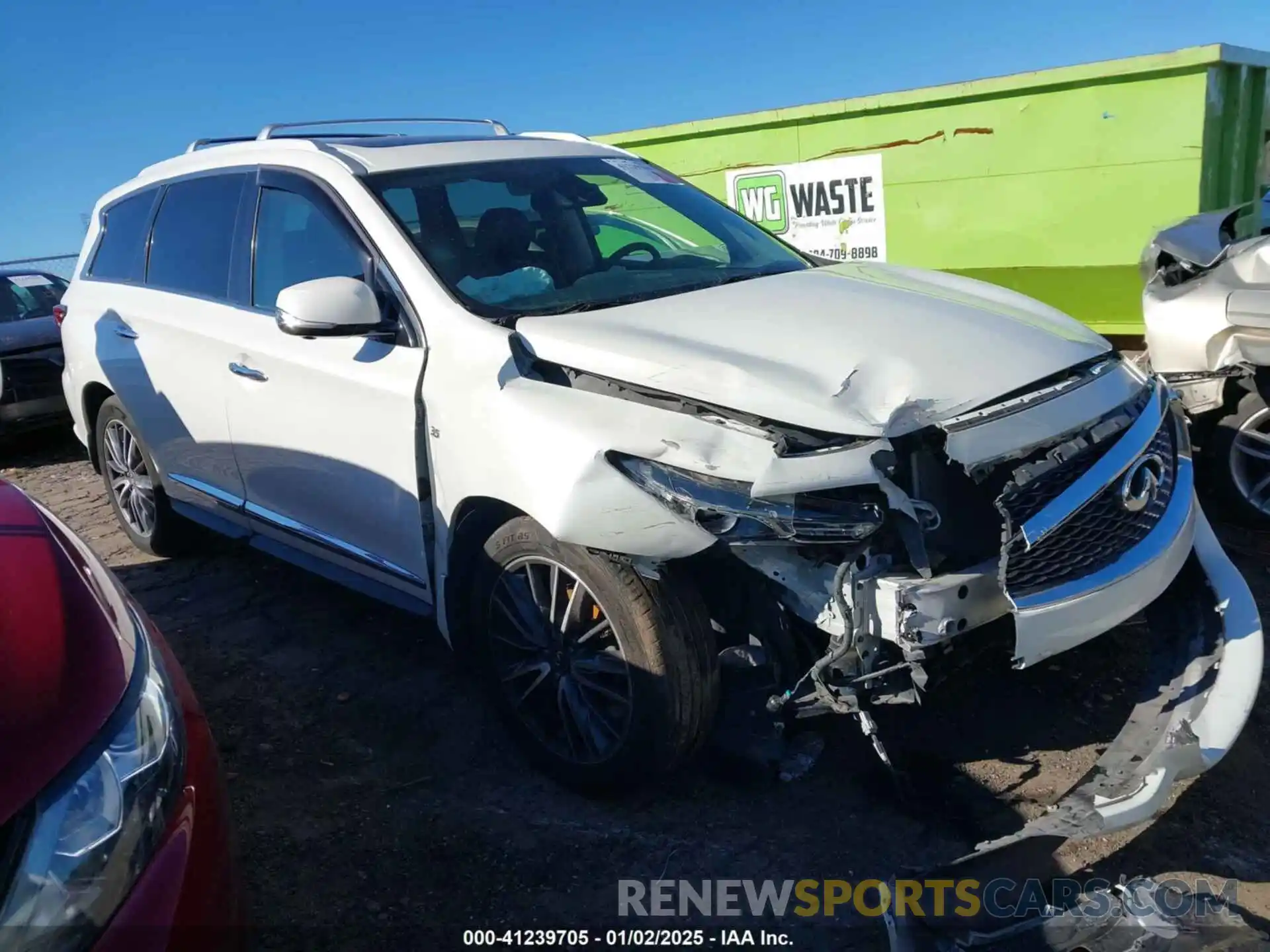 12 Photograph of a damaged car 5N1DL0MN6KC508551 INFINITI QX60 2019