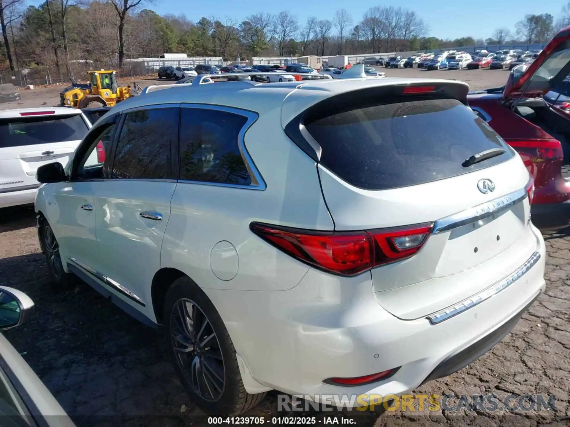 3 Photograph of a damaged car 5N1DL0MN6KC508551 INFINITI QX60 2019