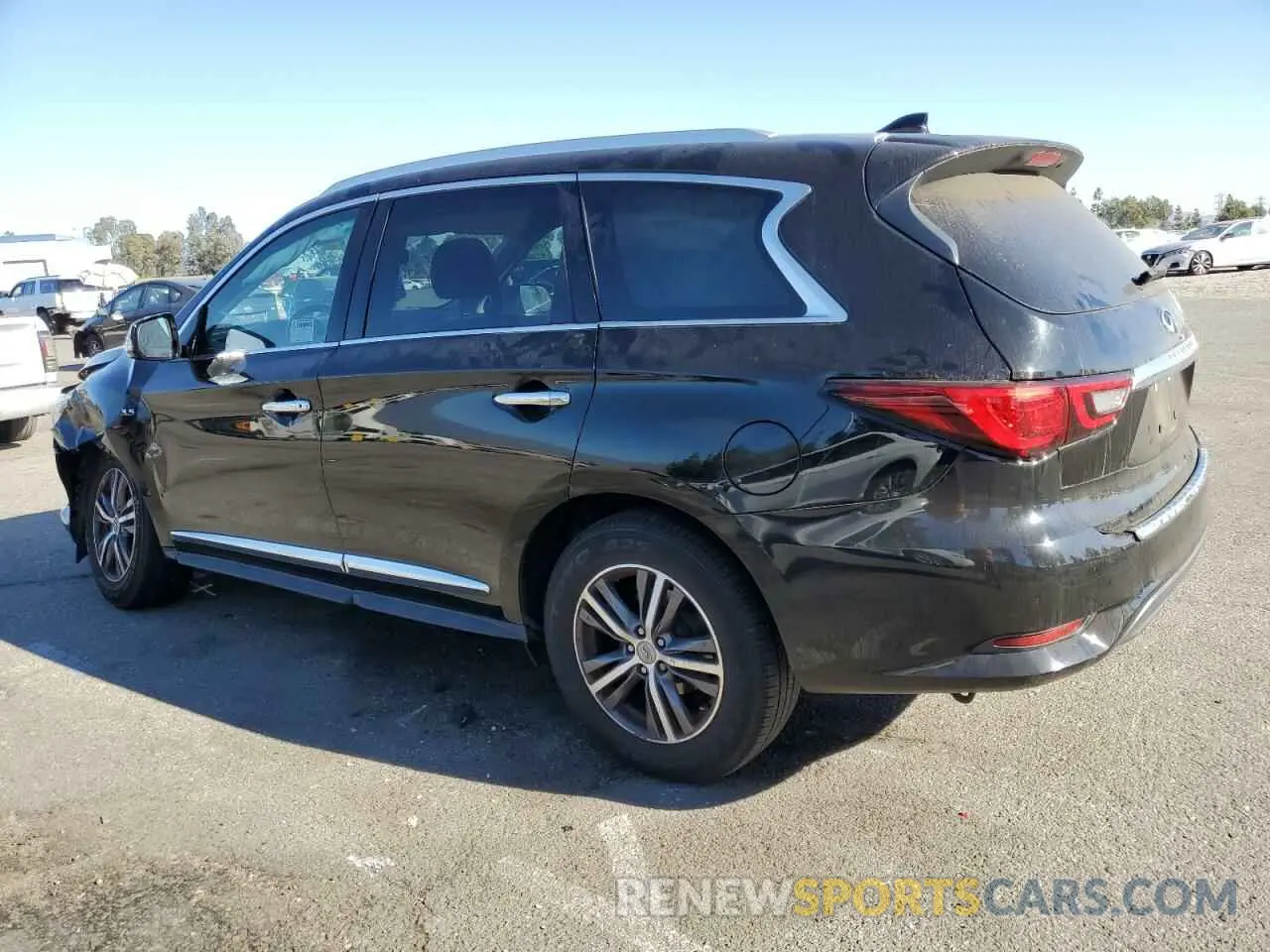 2 Photograph of a damaged car 5N1DL0MN6KC516732 INFINITI QX60 2019