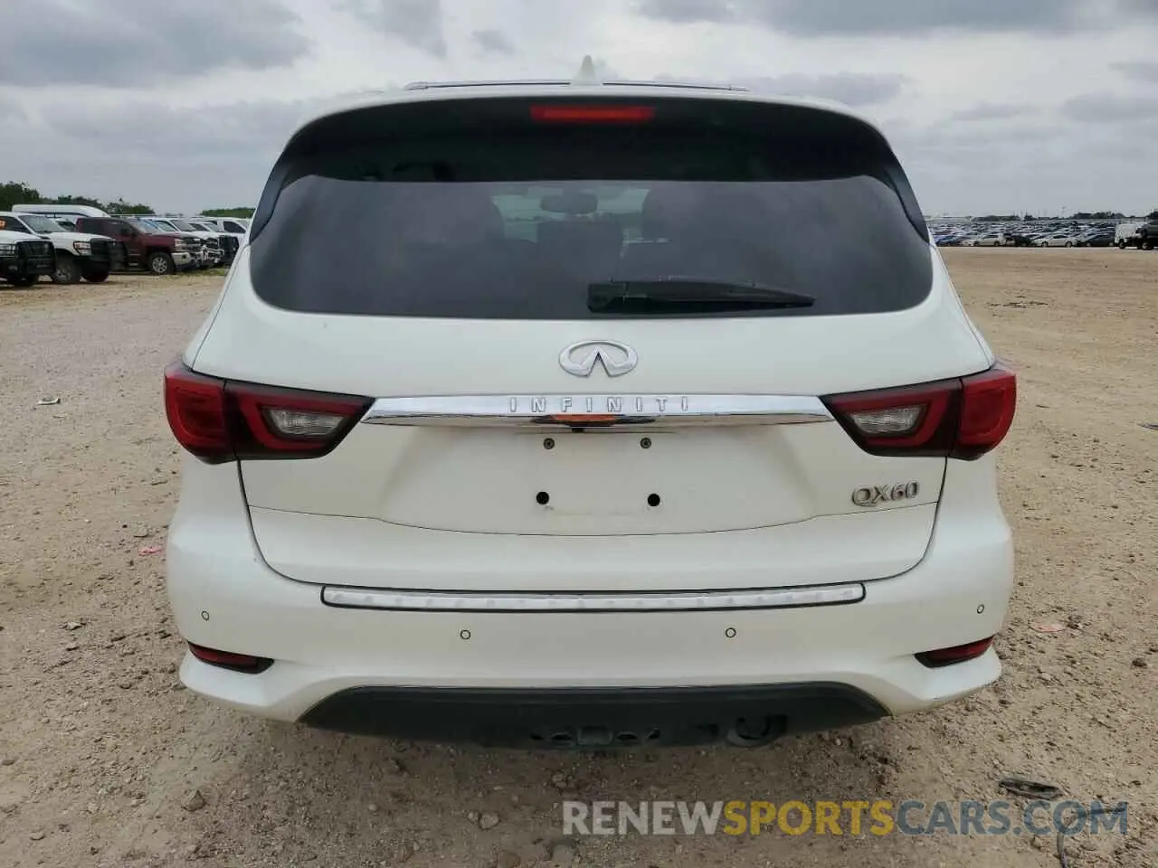 6 Photograph of a damaged car 5N1DL0MN6KC520120 INFINITI QX60 2019