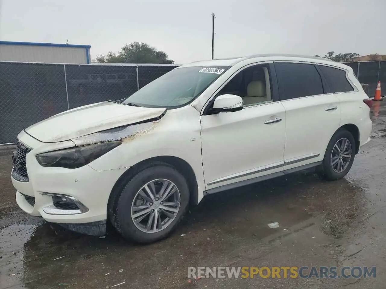 1 Photograph of a damaged car 5N1DL0MN6KC527469 INFINITI QX60 2019