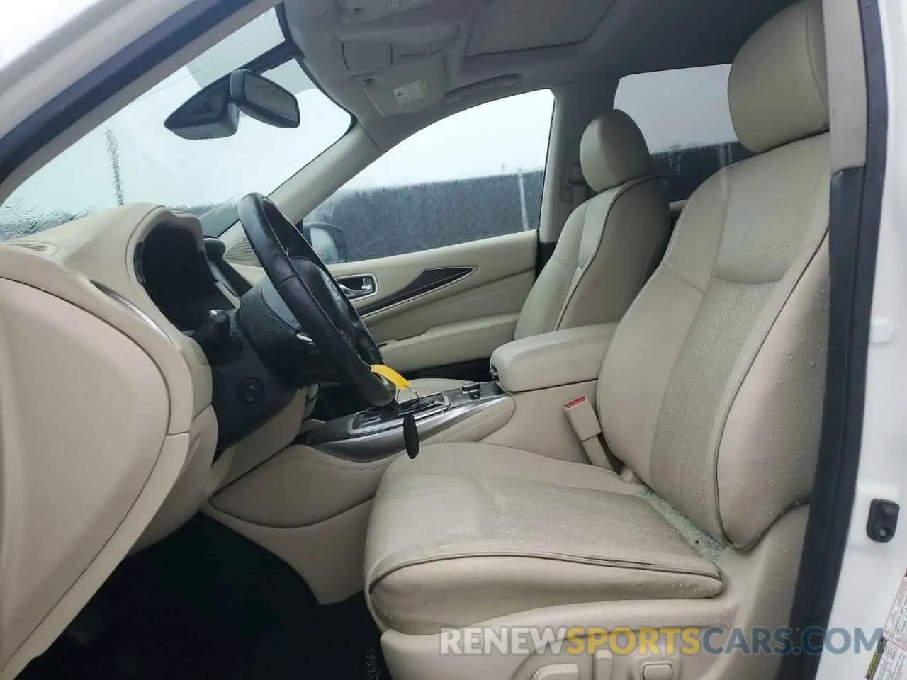 7 Photograph of a damaged car 5N1DL0MN6KC527469 INFINITI QX60 2019