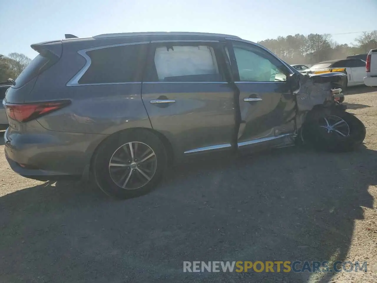 3 Photograph of a damaged car 5N1DL0MN6KC549083 INFINITI QX60 2019