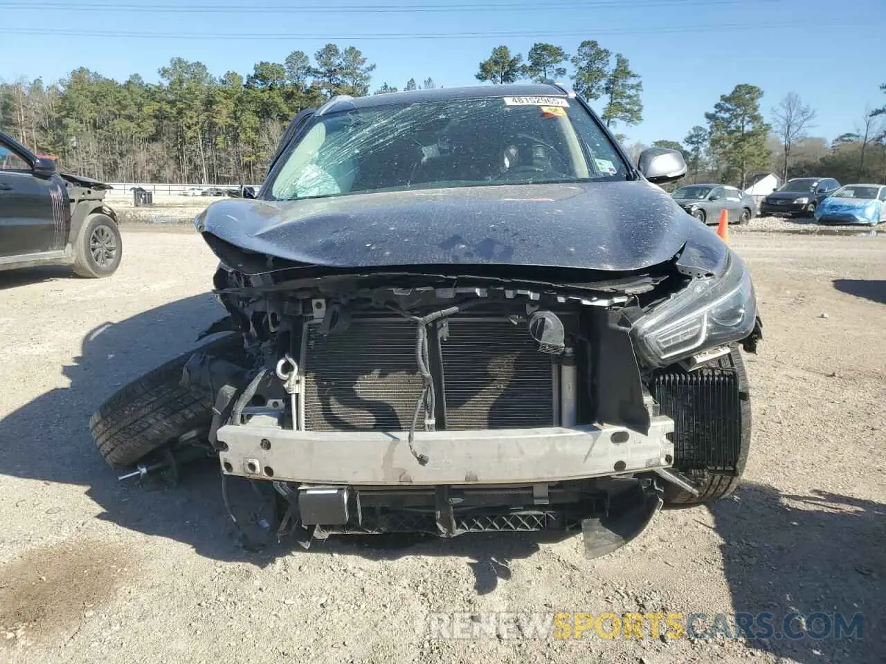 5 Photograph of a damaged car 5N1DL0MN6KC549083 INFINITI QX60 2019
