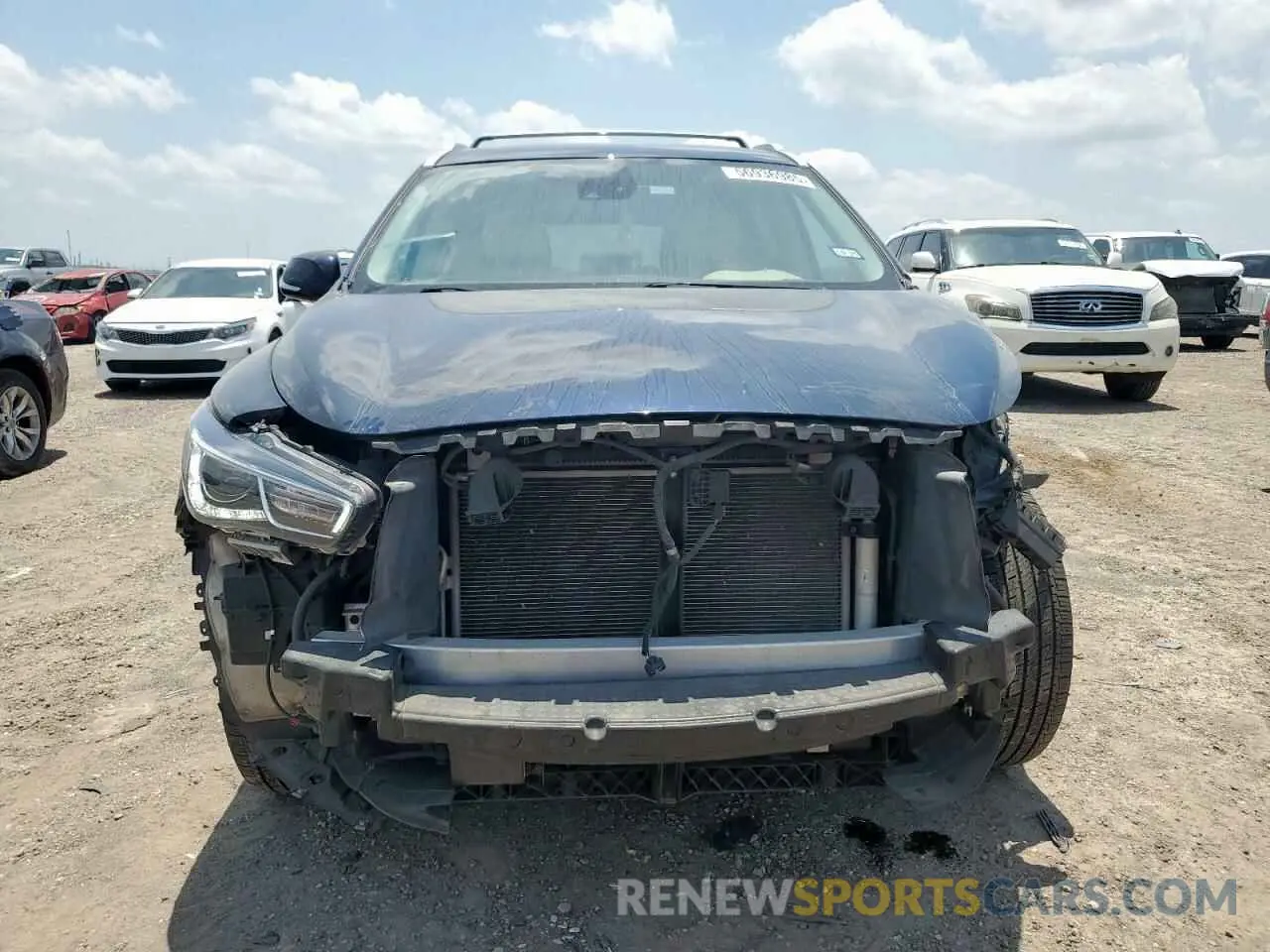 5 Photograph of a damaged car 5N1DL0MN6KC550721 INFINITI QX60 2019