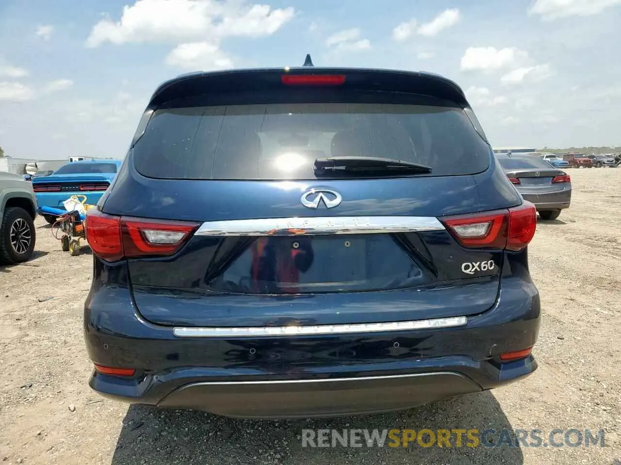 6 Photograph of a damaged car 5N1DL0MN6KC550721 INFINITI QX60 2019