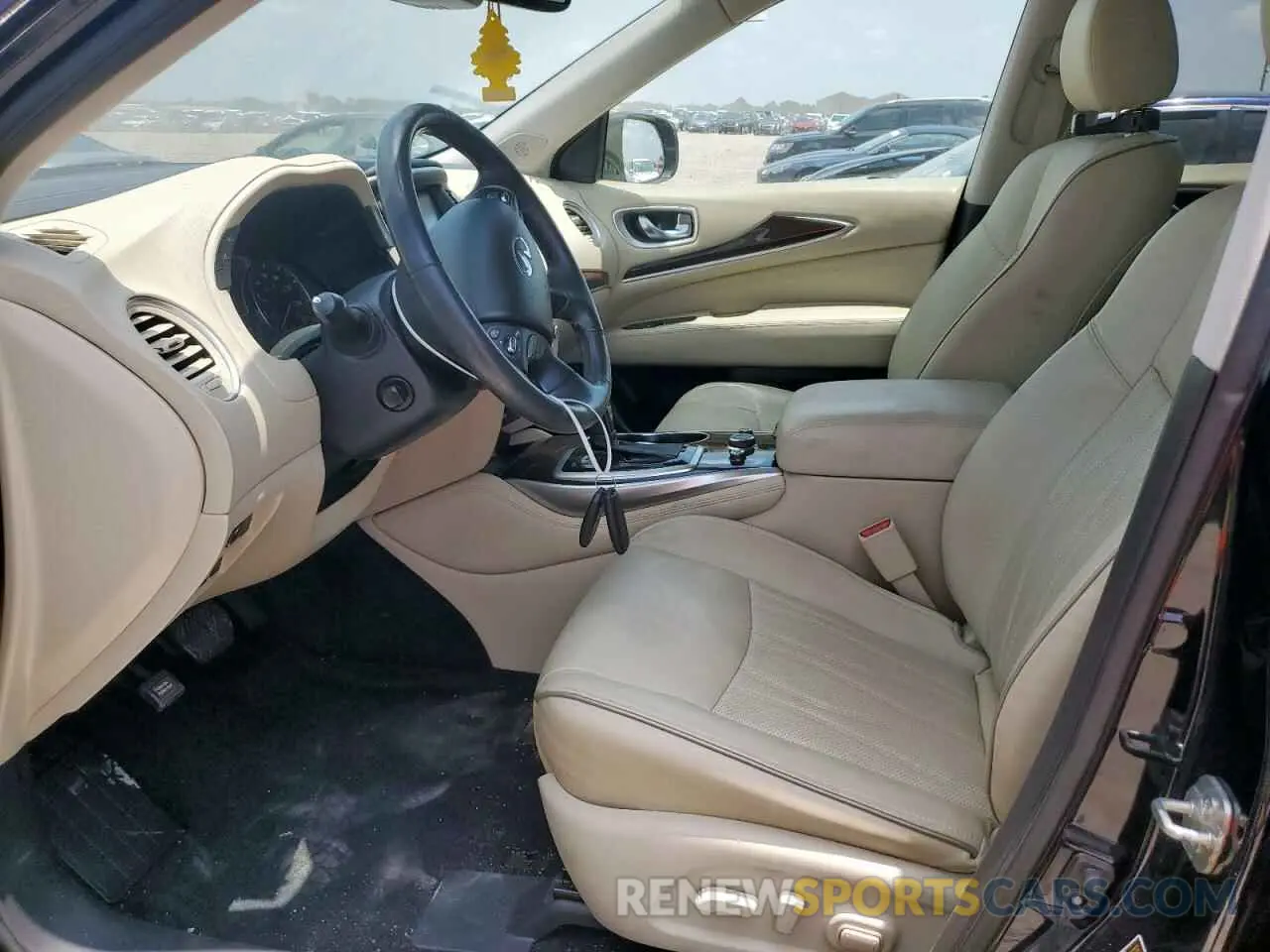7 Photograph of a damaged car 5N1DL0MN6KC550721 INFINITI QX60 2019