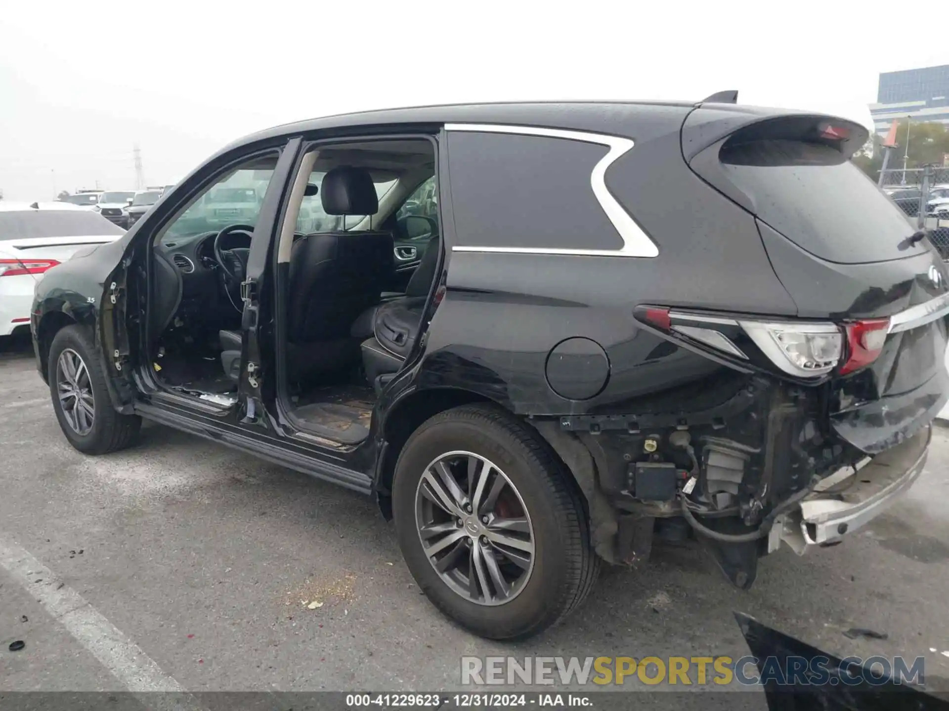 18 Photograph of a damaged car 5N1DL0MN7KC500202 INFINITI QX60 2019