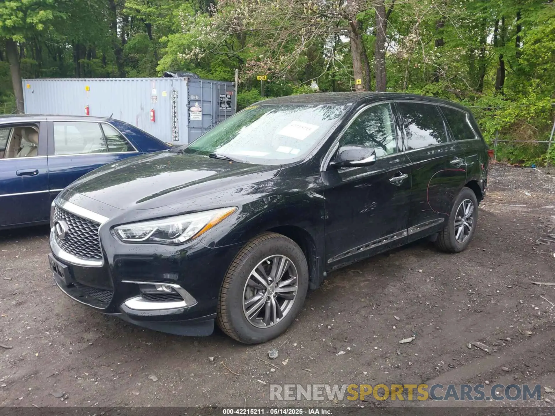 2 Photograph of a damaged car 5N1DL0MN7KC530395 INFINITI QX60 2019