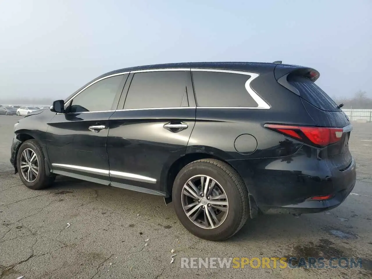 2 Photograph of a damaged car 5N1DL0MN7KC548847 INFINITI QX60 2019