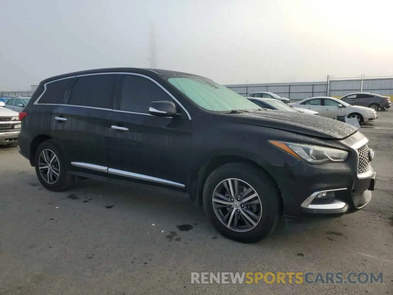 4 Photograph of a damaged car 5N1DL0MN7KC548847 INFINITI QX60 2019