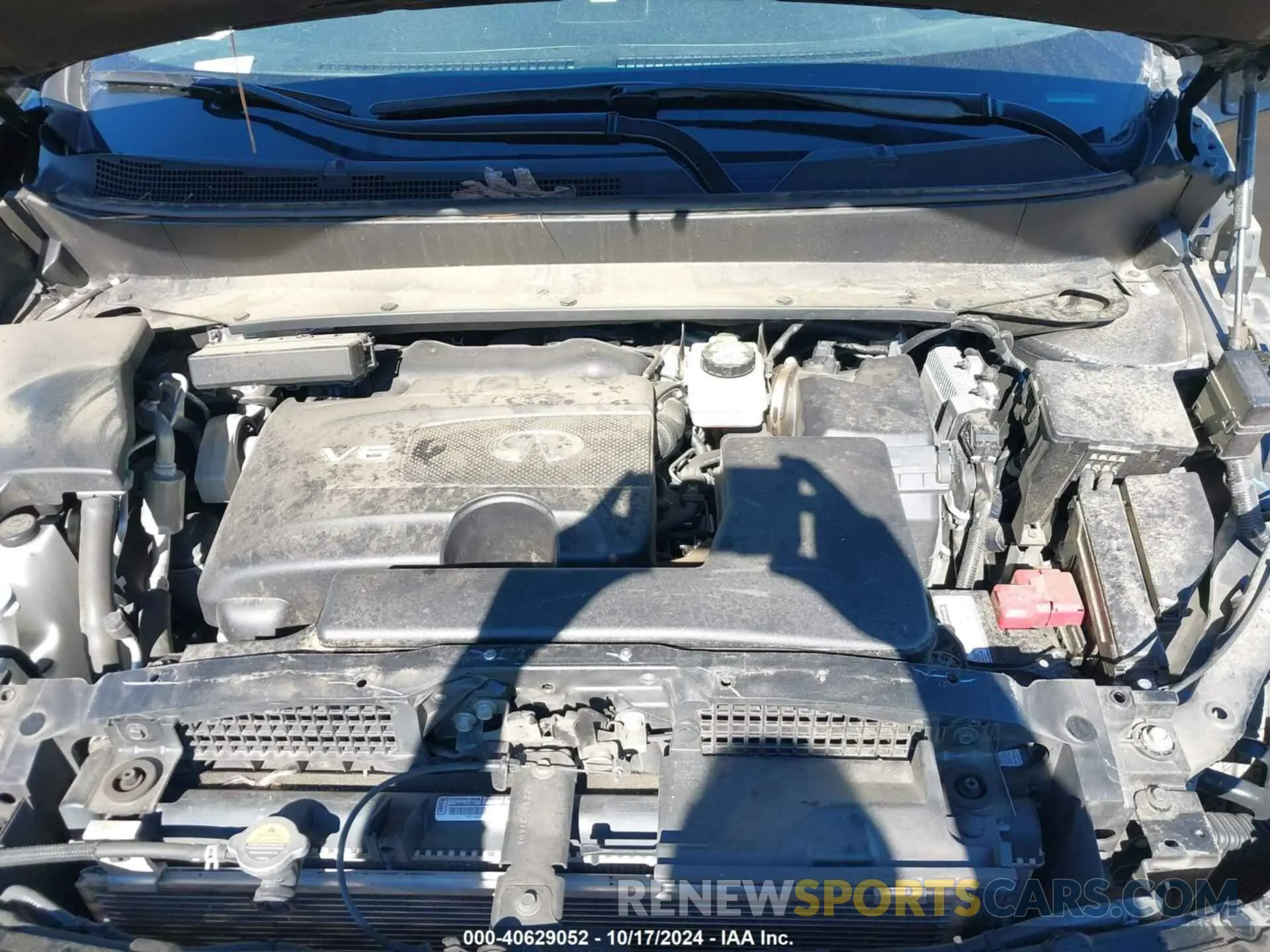 10 Photograph of a damaged car 5N1DL0MN7KC565180 INFINITI QX60 2019