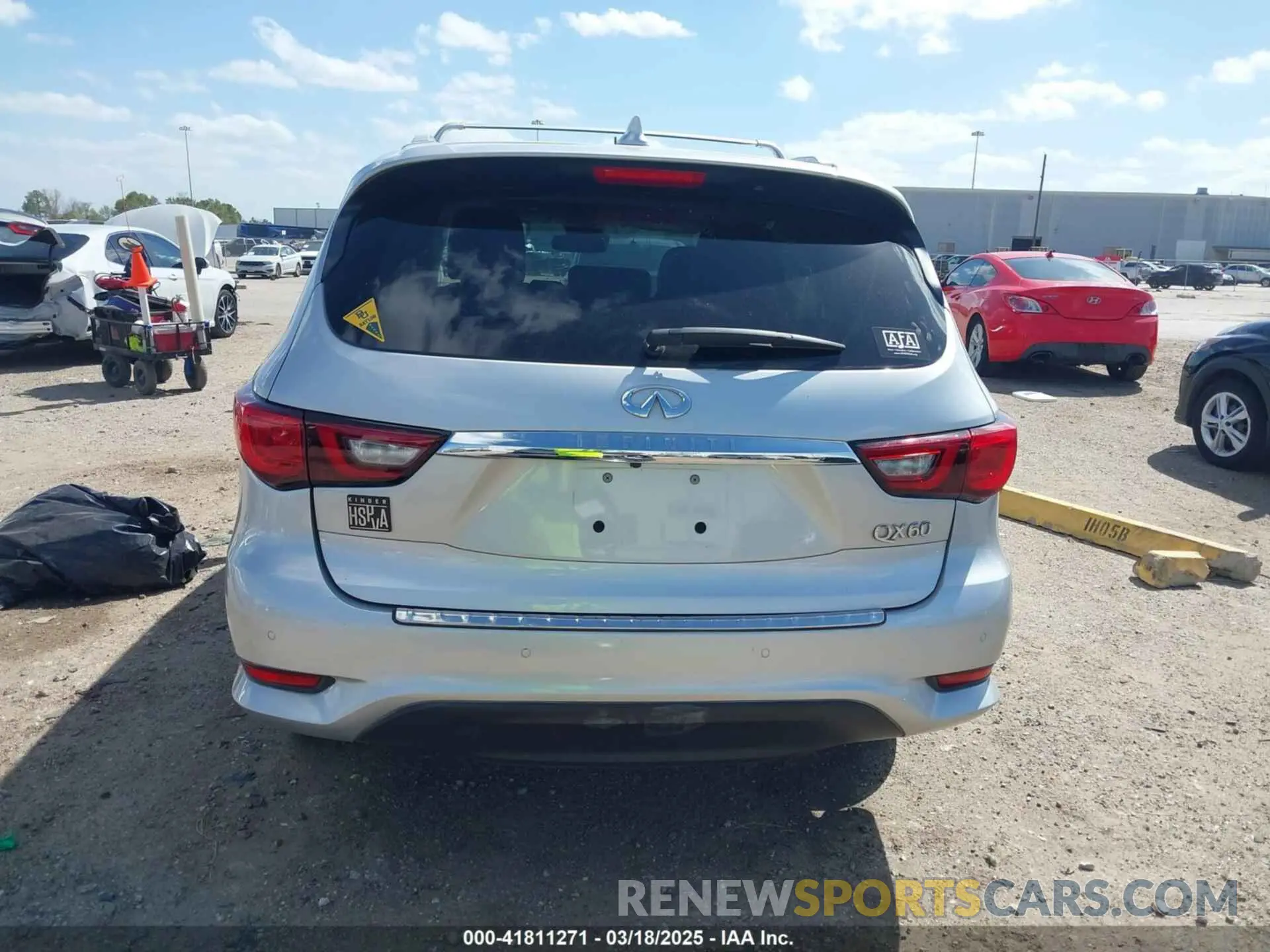 16 Photograph of a damaged car 5N1DL0MN8KC526839 INFINITI QX60 2019