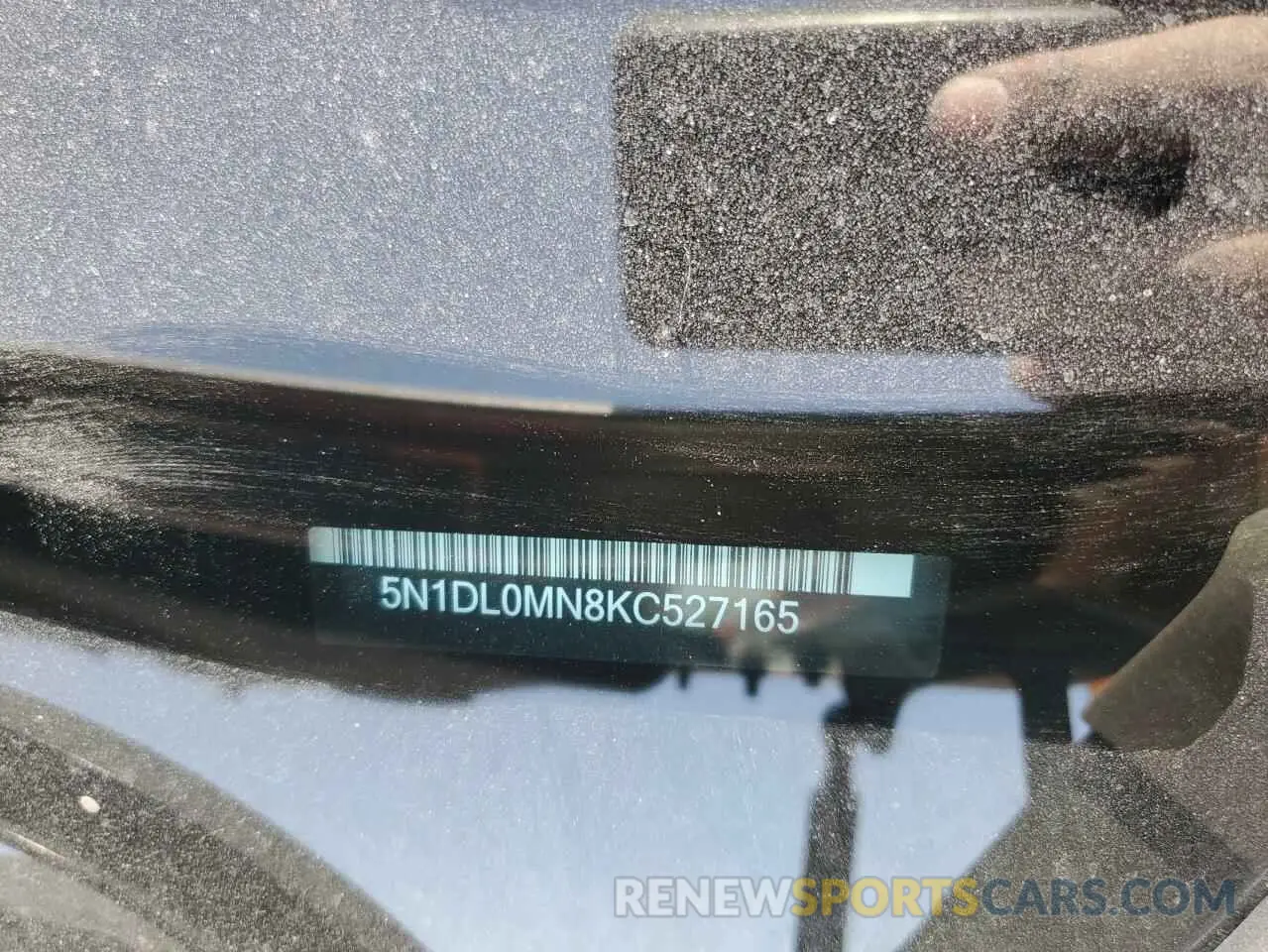 14 Photograph of a damaged car 5N1DL0MN8KC527165 INFINITI QX60 2019