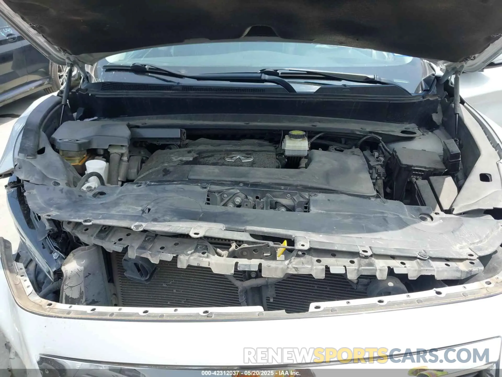 10 Photograph of a damaged car 5N1DL0MN8KC548730 INFINITI QX60 2019