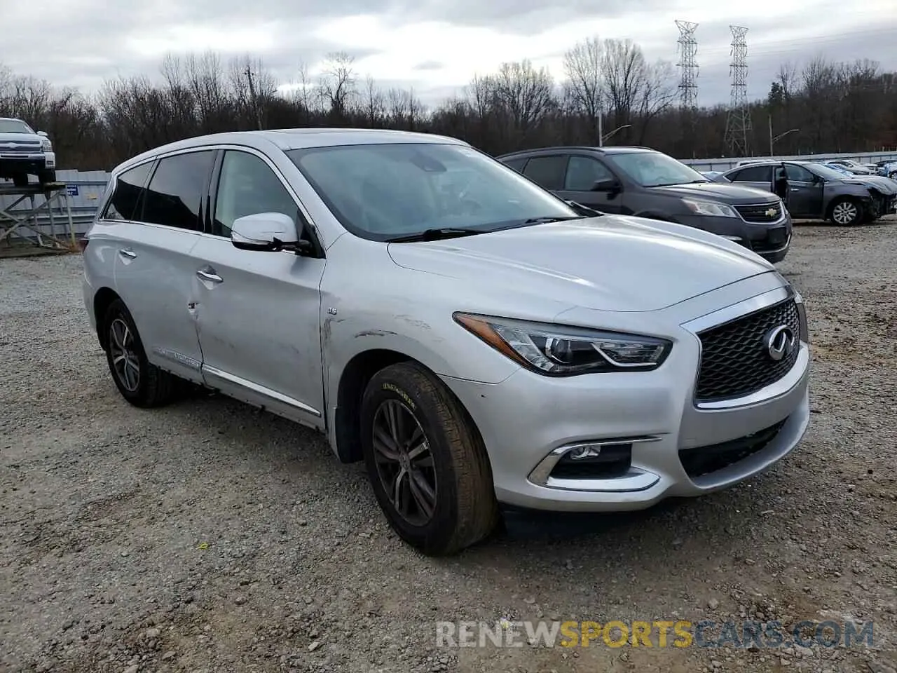4 Photograph of a damaged car 5N1DL0MN9KC556089 INFINITI QX60 2019