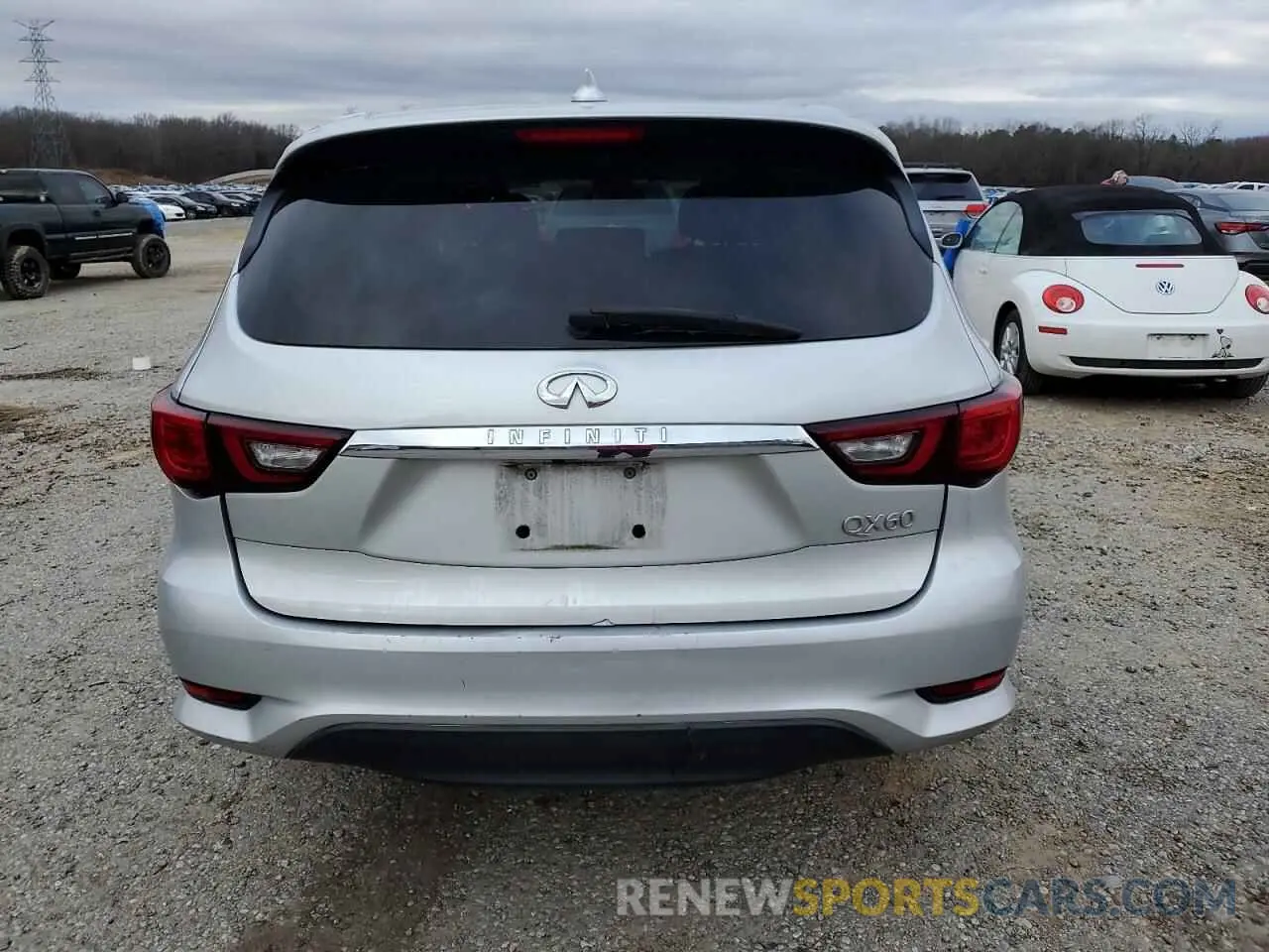 6 Photograph of a damaged car 5N1DL0MN9KC556089 INFINITI QX60 2019