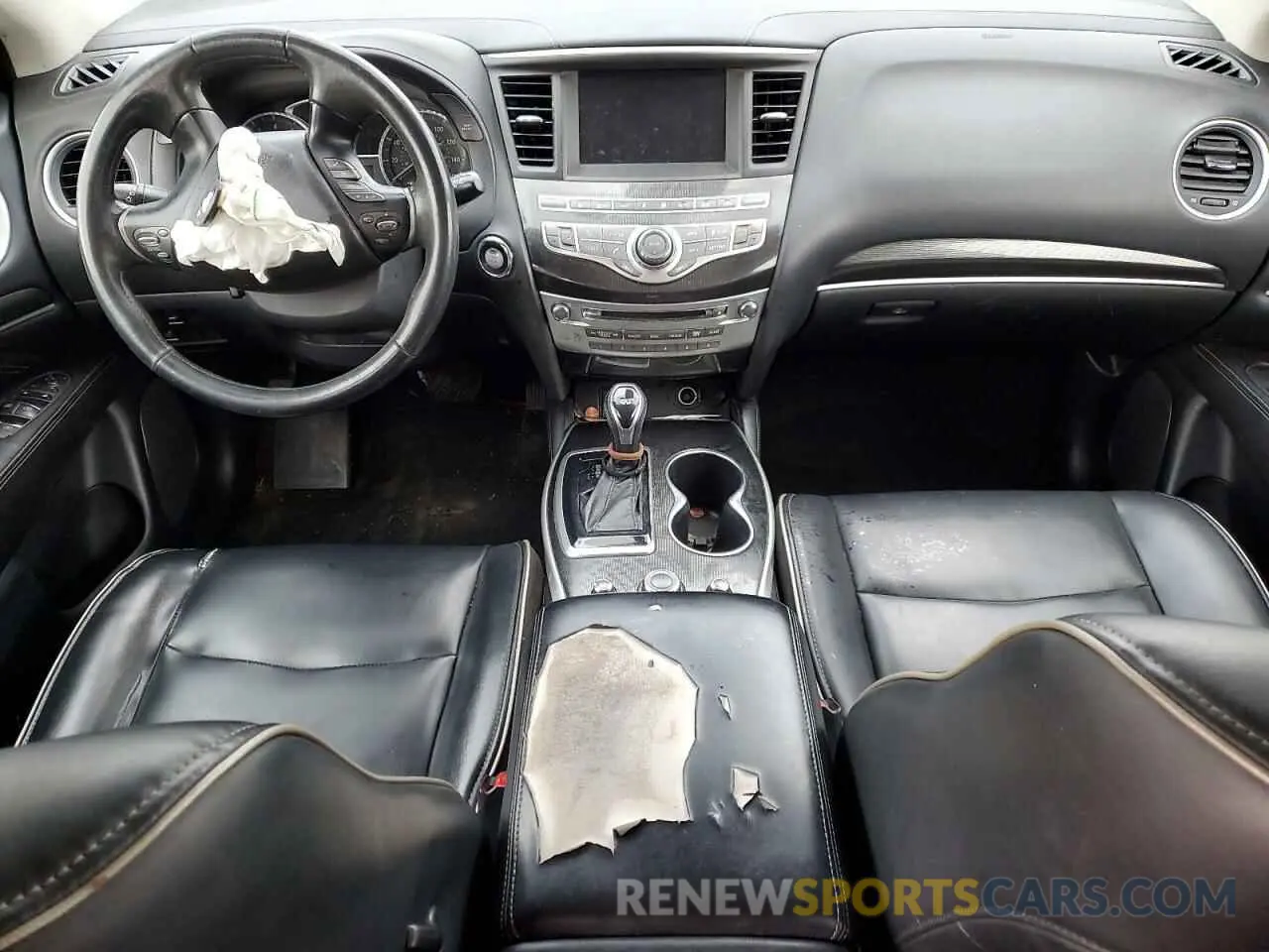 8 Photograph of a damaged car 5N1DL0MN9KC556089 INFINITI QX60 2019