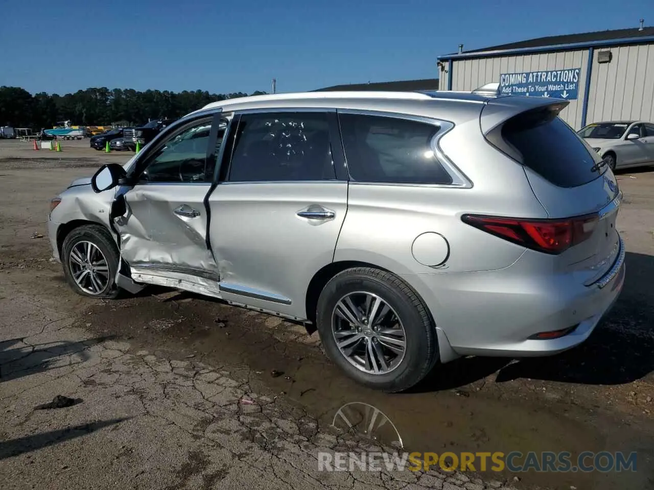 2 Photograph of a damaged car 5N1DL0MNXKC507368 INFINITI QX60 2019