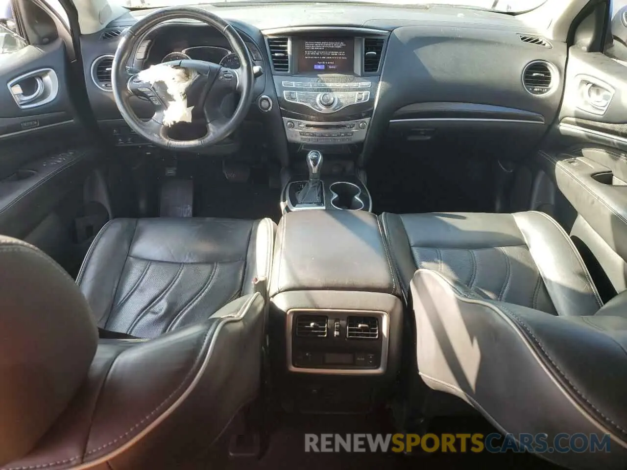 8 Photograph of a damaged car 5N1DL0MNXKC507368 INFINITI QX60 2019