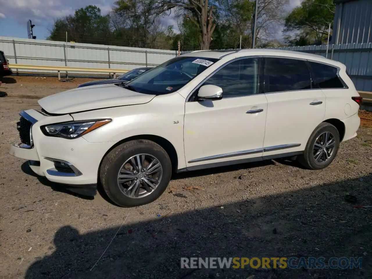 1 Photograph of a damaged car 5N1DL0MM0LC501278 INFINITI QX60 2020