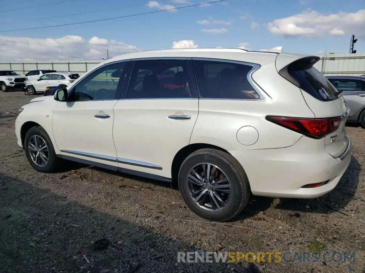 2 Photograph of a damaged car 5N1DL0MM0LC501278 INFINITI QX60 2020