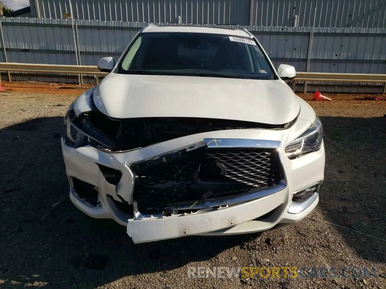 5 Photograph of a damaged car 5N1DL0MM0LC501278 INFINITI QX60 2020