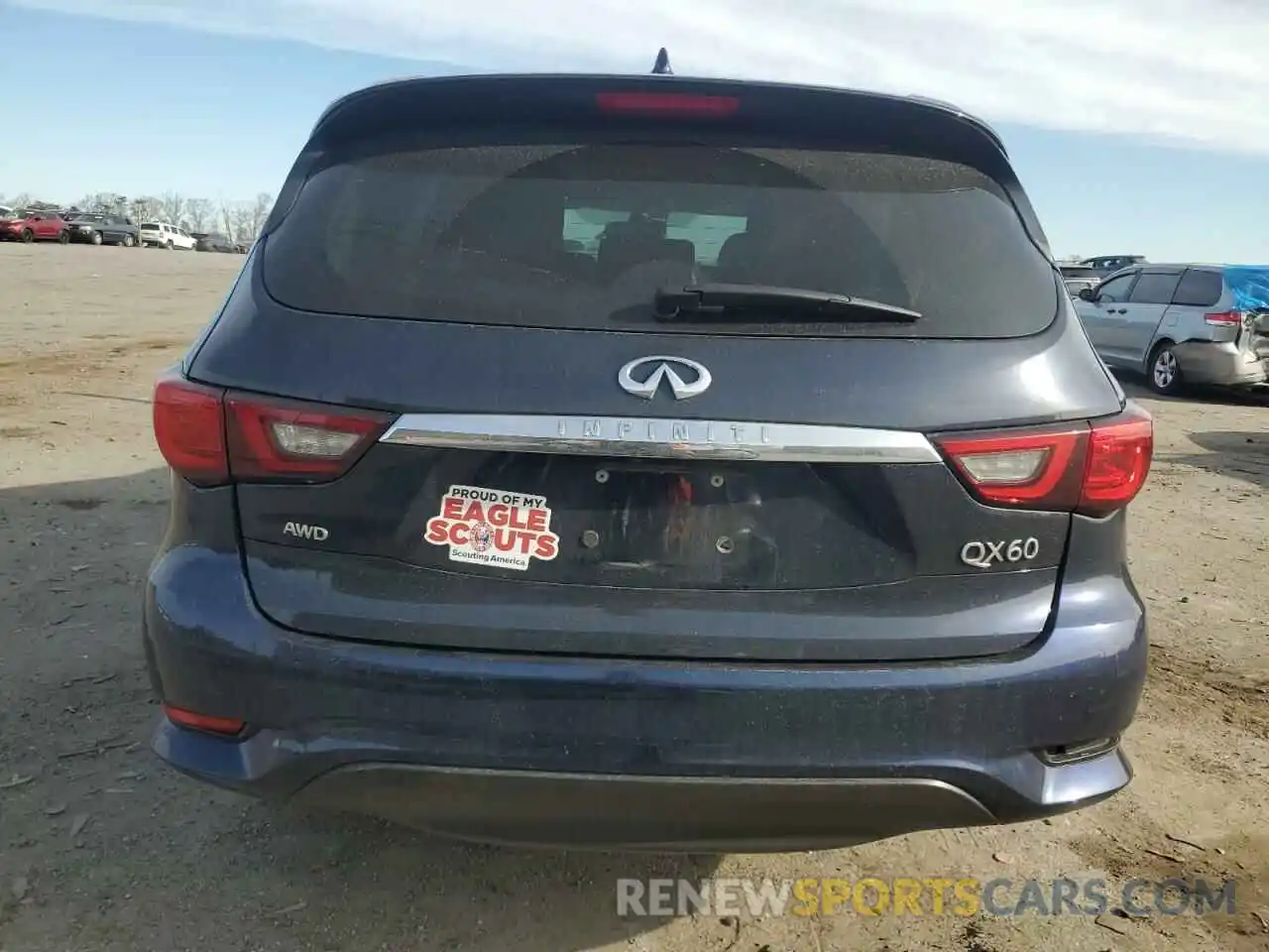 6 Photograph of a damaged car 5N1DL0MM0LC505685 INFINITI QX60 2020