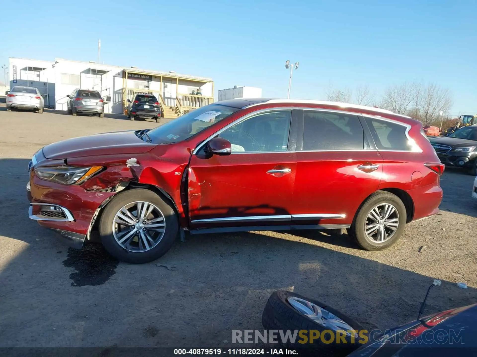 14 Photograph of a damaged car 5N1DL0MM0LC511566 INFINITI QX60 2020
