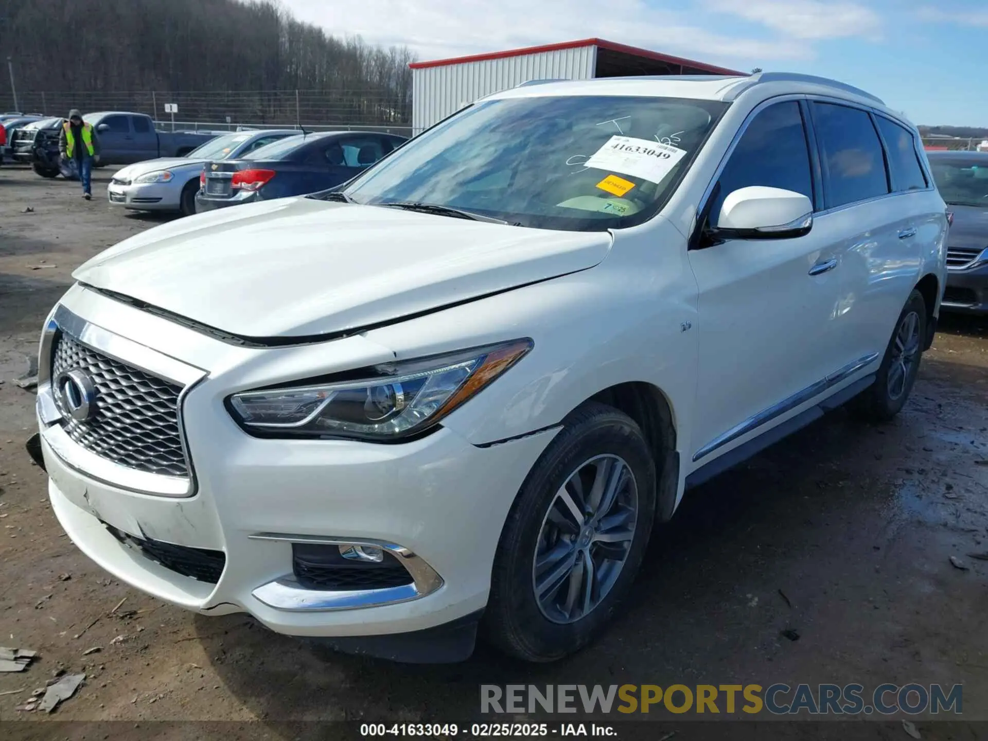 2 Photograph of a damaged car 5N1DL0MM0LC513849 INFINITI QX60 2020