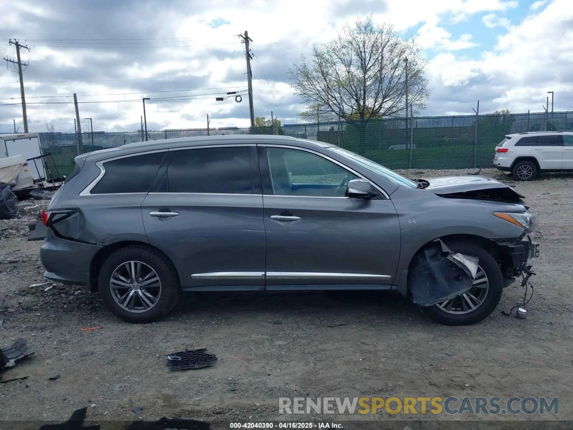 14 Photograph of a damaged car 5N1DL0MM1LC506649 INFINITI QX60 2020