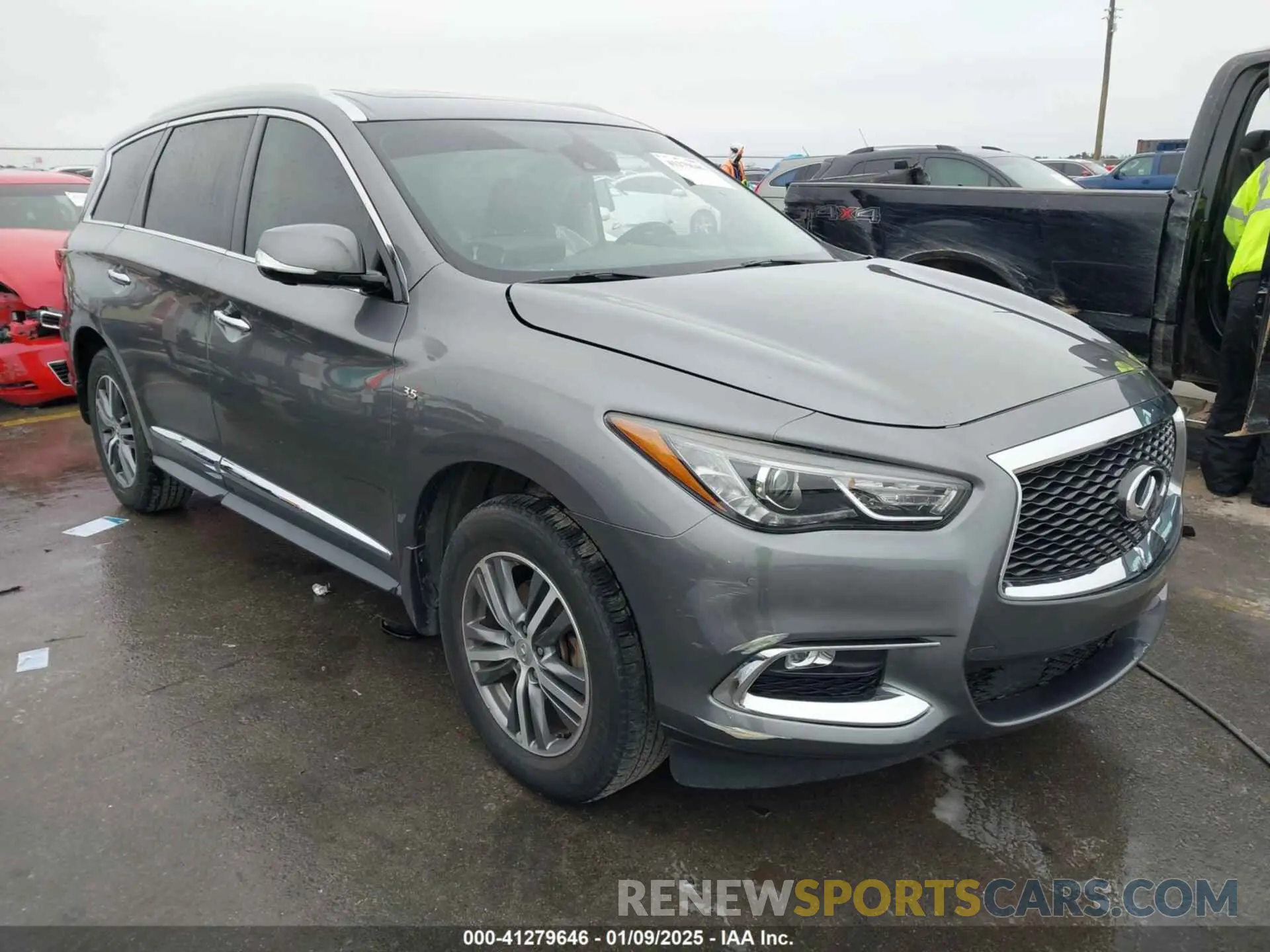 1 Photograph of a damaged car 5N1DL0MM1LC516971 INFINITI QX60 2020