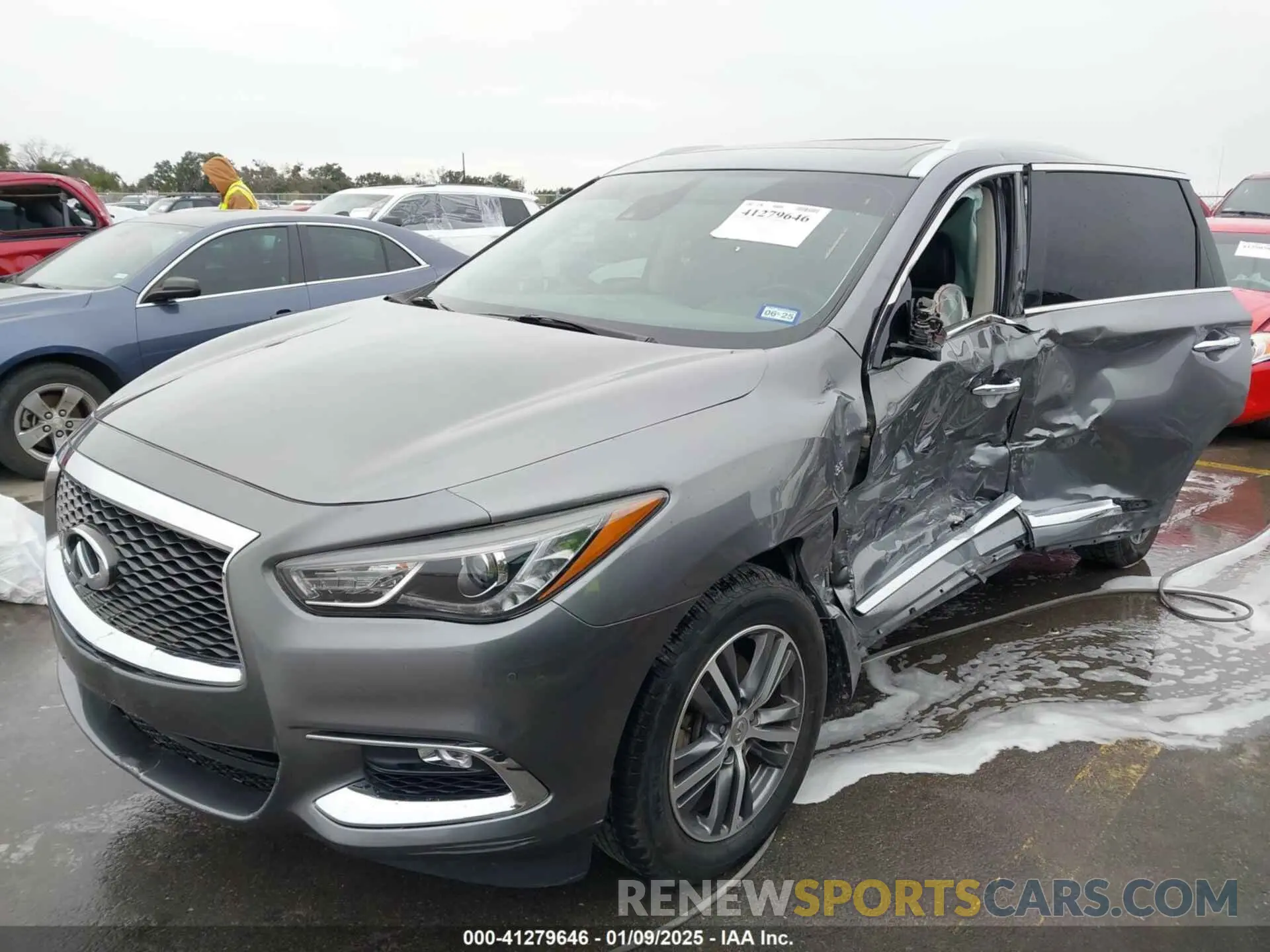 2 Photograph of a damaged car 5N1DL0MM1LC516971 INFINITI QX60 2020