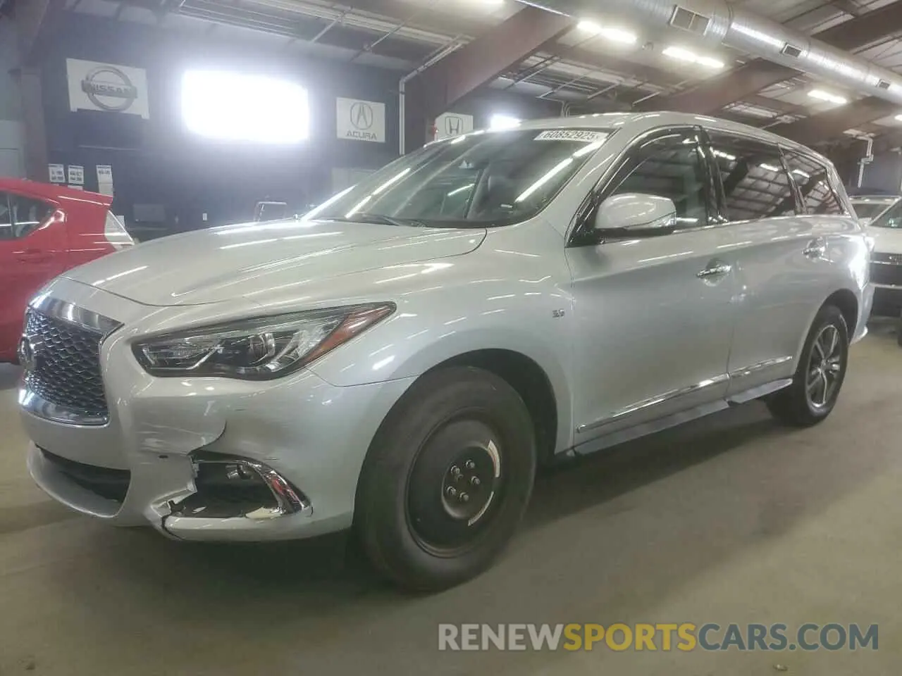 1 Photograph of a damaged car 5N1DL0MM1LC528764 INFINITI QX60 2020