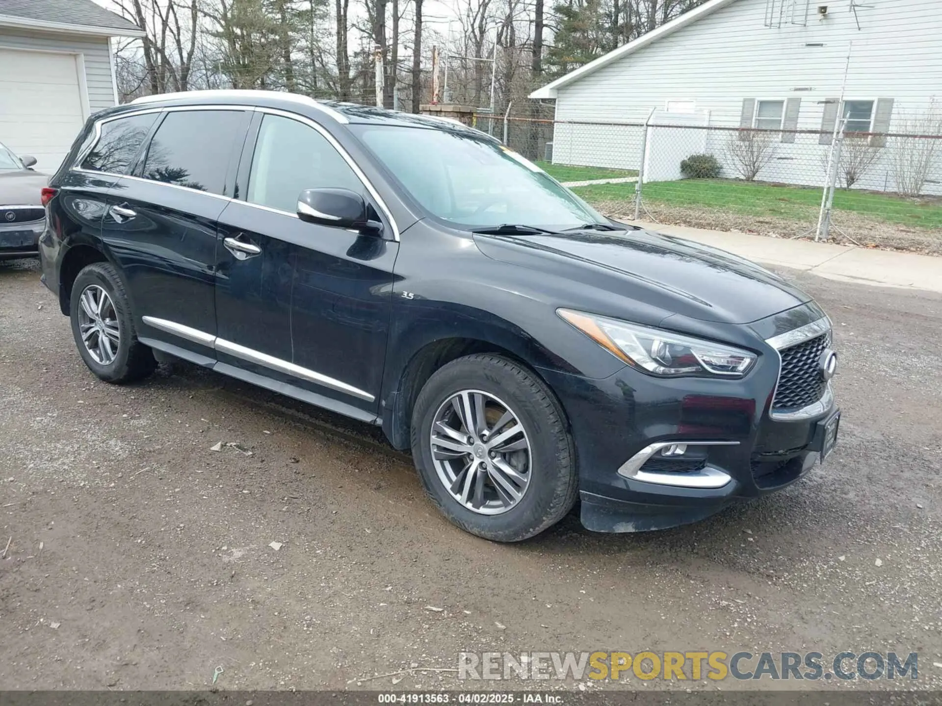 1 Photograph of a damaged car 5N1DL0MM2LC514730 INFINITI QX60 2020