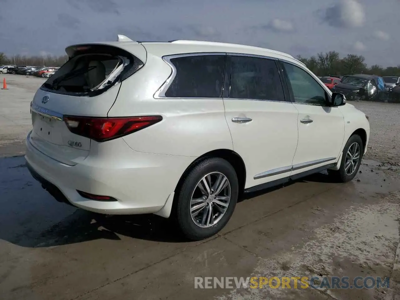 3 Photograph of a damaged car 5N1DL0MM2LC533522 INFINITI QX60 2020