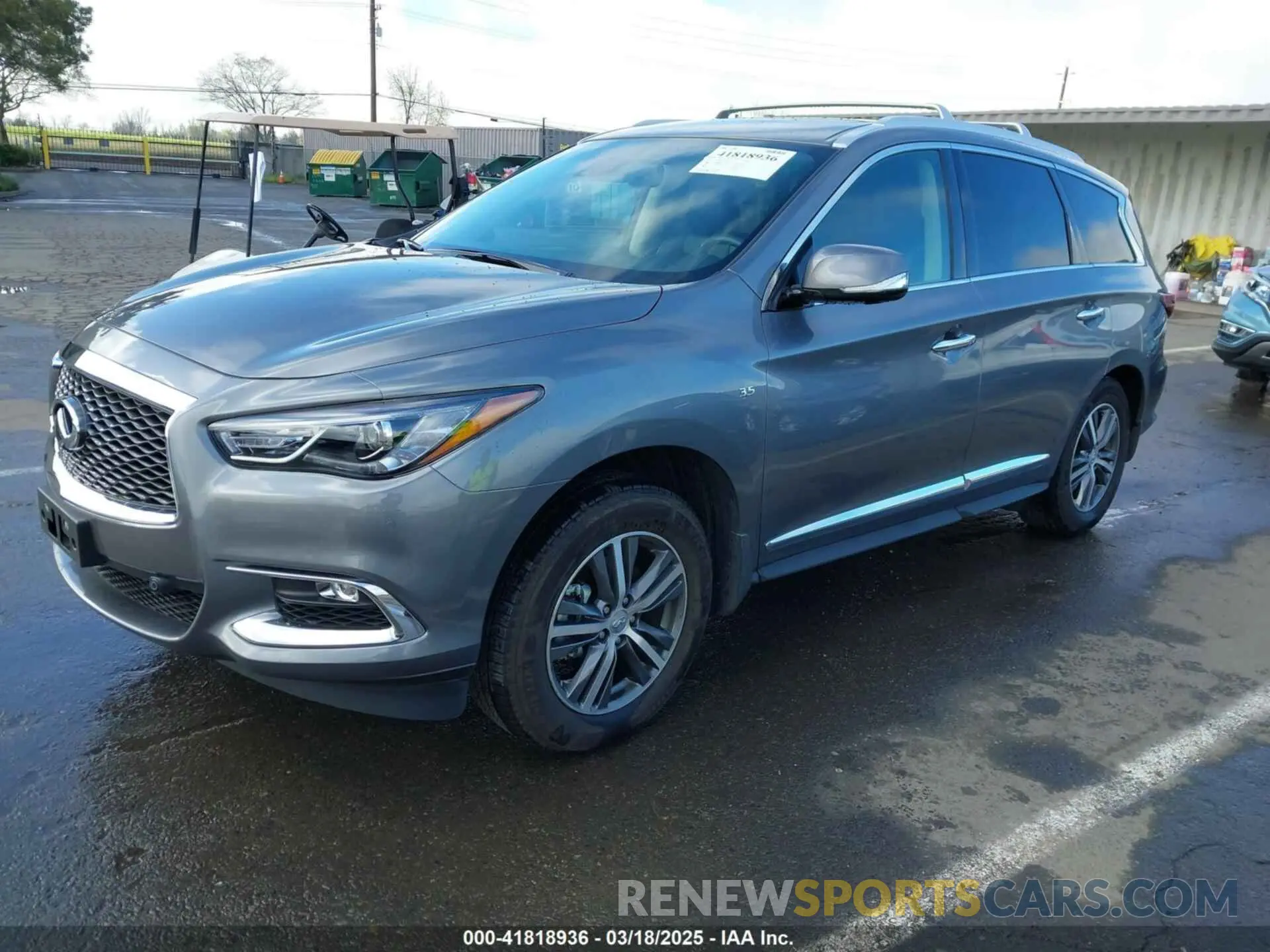 2 Photograph of a damaged car 5N1DL0MM2LC539675 INFINITI QX60 2020