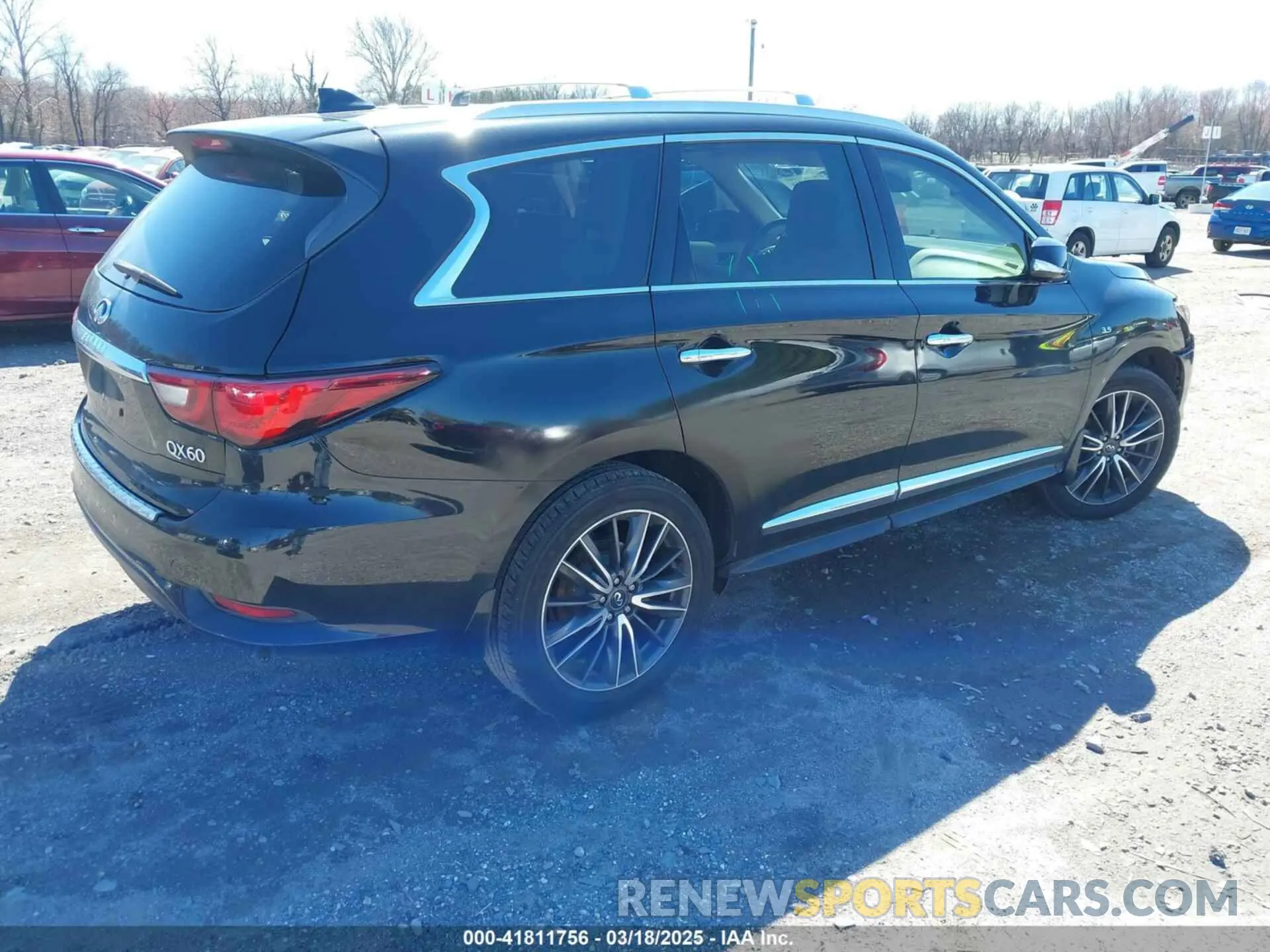 4 Photograph of a damaged car 5N1DL0MM3LC505986 INFINITI QX60 2020