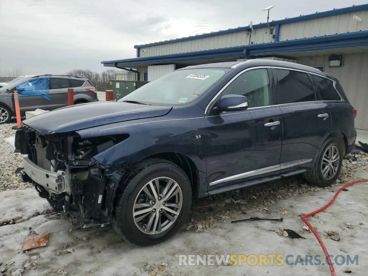 1 Photograph of a damaged car 5N1DL0MM3LC510587 INFINITI QX60 2020