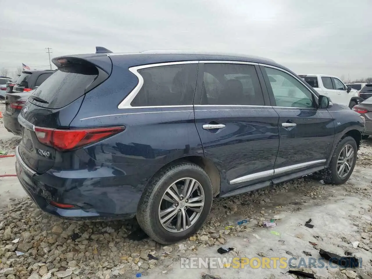 3 Photograph of a damaged car 5N1DL0MM3LC510587 INFINITI QX60 2020