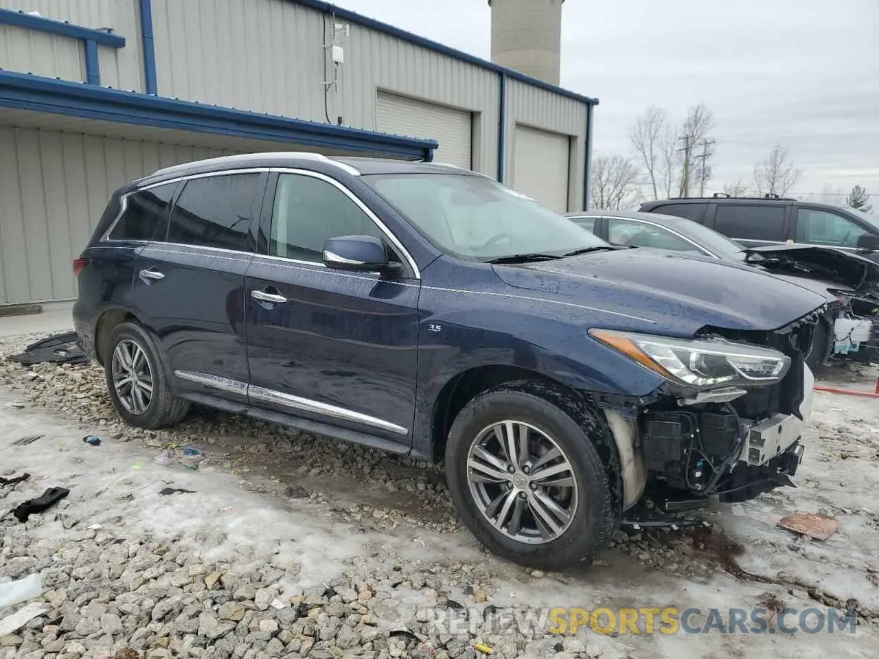 4 Photograph of a damaged car 5N1DL0MM3LC510587 INFINITI QX60 2020