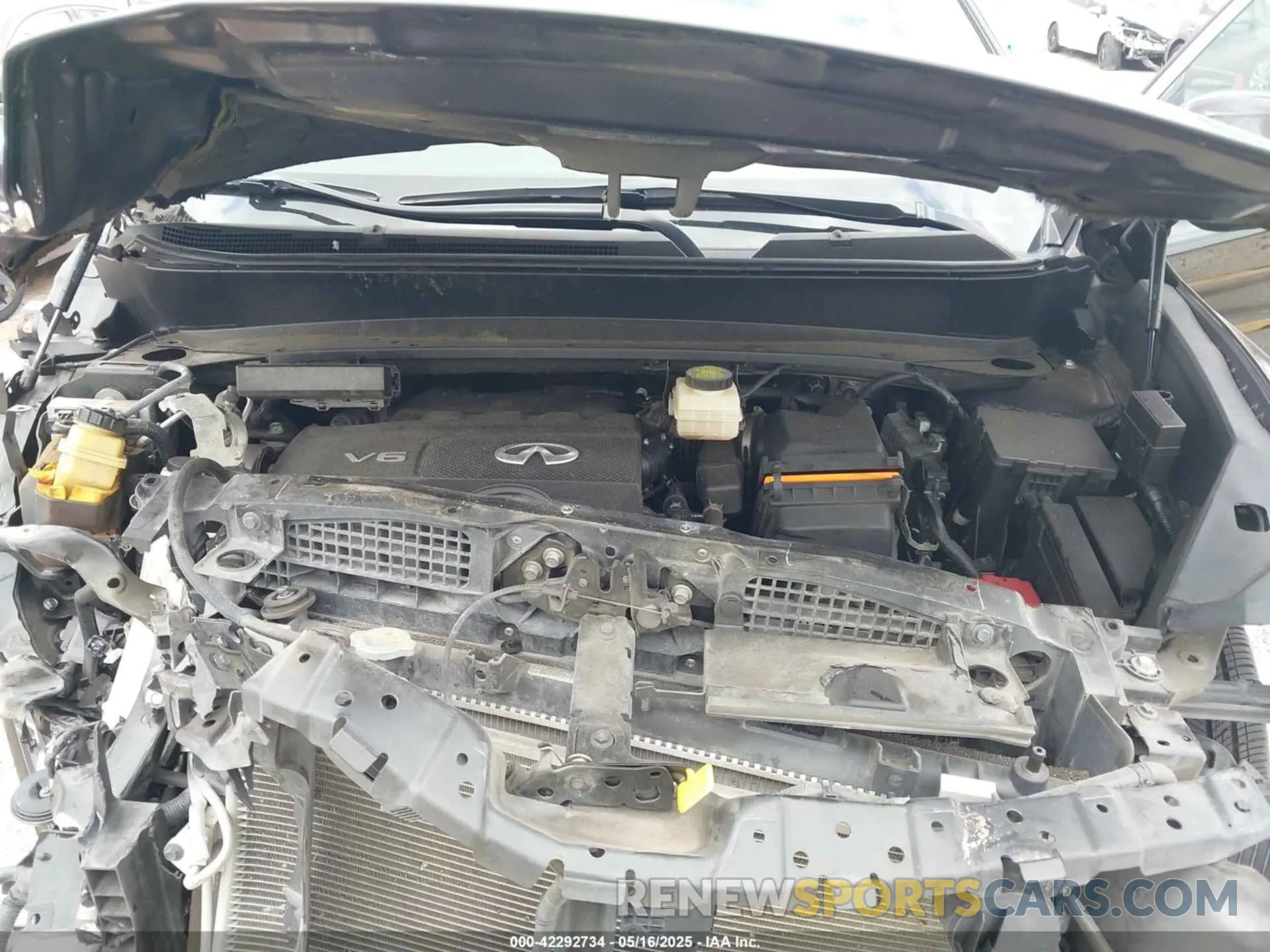 10 Photograph of a damaged car 5N1DL0MM3LC524411 INFINITI QX60 2020