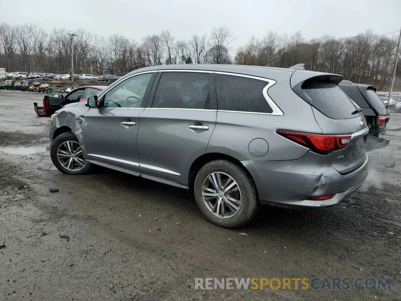 2 Photograph of a damaged car 5N1DL0MM3LC524781 INFINITI QX60 2020