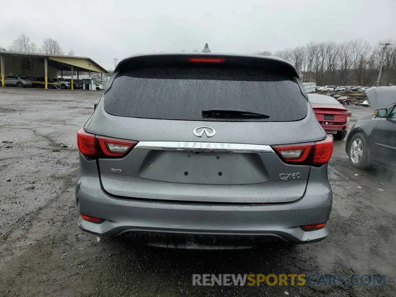 6 Photograph of a damaged car 5N1DL0MM3LC524781 INFINITI QX60 2020