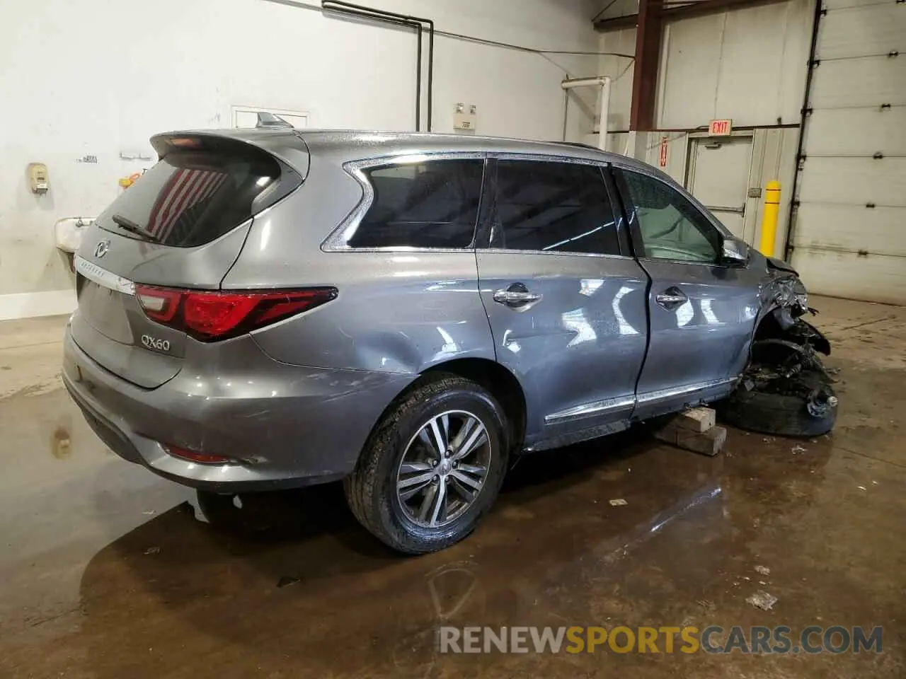 3 Photograph of a damaged car 5N1DL0MM3LC530144 INFINITI QX60 2020